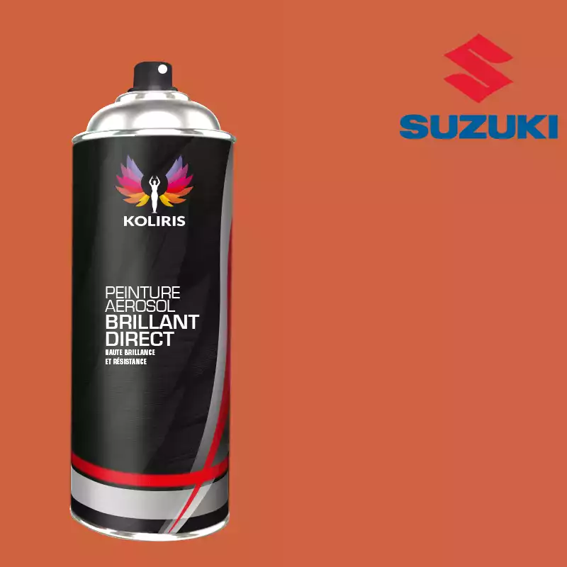 Bombe de peinture voiture 1K brillant Suzuki 400ml