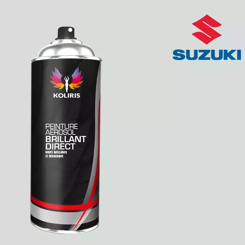 Bombe de peinture voiture 1K brillant Suzuki 400ml