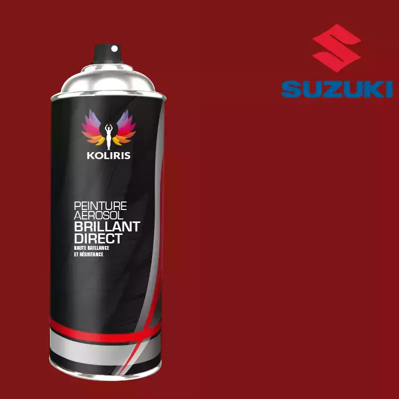 Bombe de peinture voiture 1K brillant Suzuki 400ml