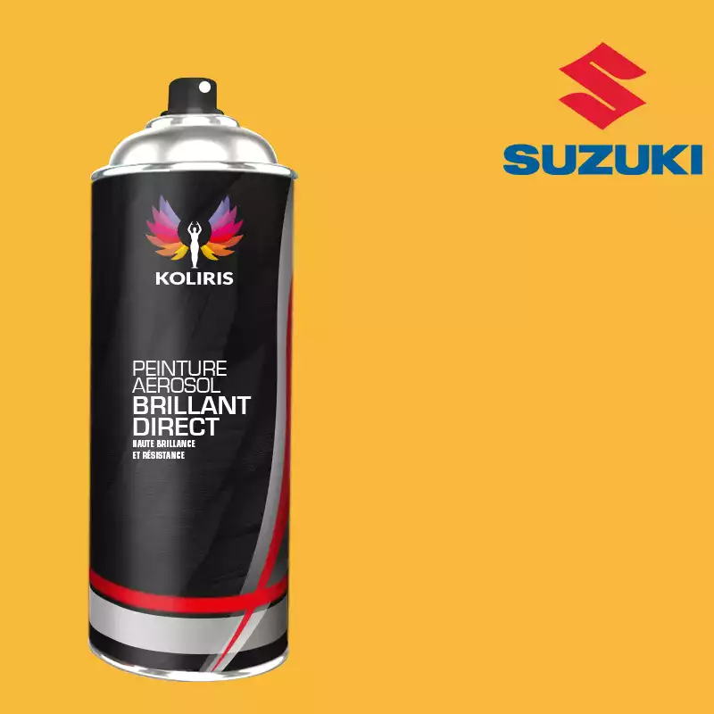 Bombe de peinture voiture 1K brillant Suzuki 400ml