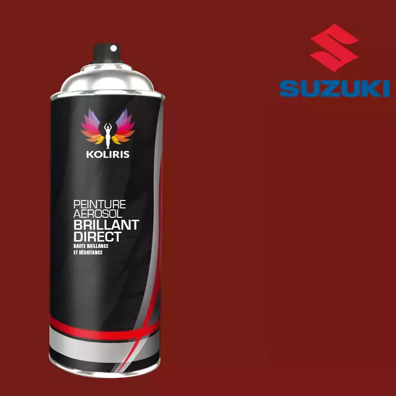 Bombe de peinture voiture 1K brillant Suzuki 400ml