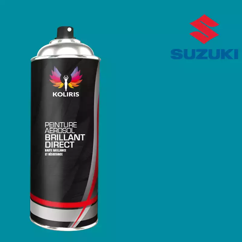 Bombe de peinture voiture 1K brillant Suzuki 400ml