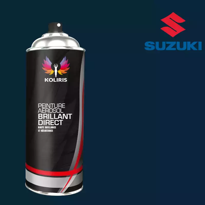 Bombe de peinture voiture 1K brillant Suzuki 400ml