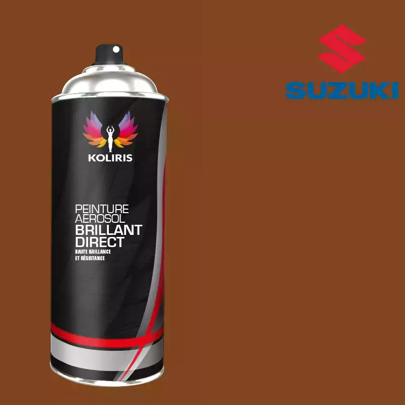 Bombe de peinture voiture 1K brillant Suzuki 400ml