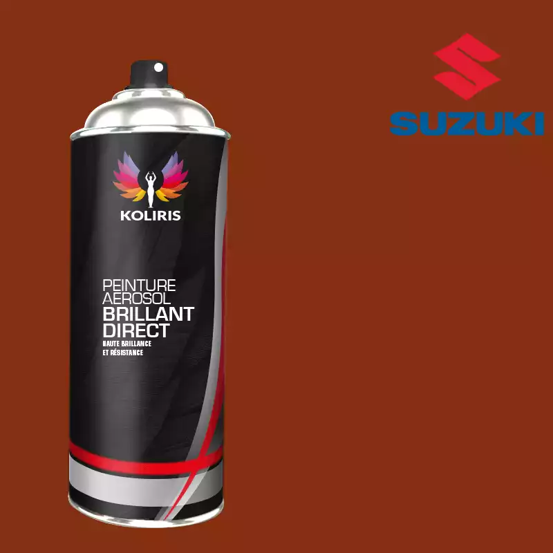 Bombe de peinture voiture 1K brillant Suzuki 400ml