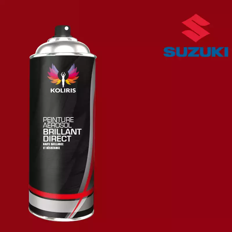 Bombe de peinture voiture 1K brillant Suzuki 400ml