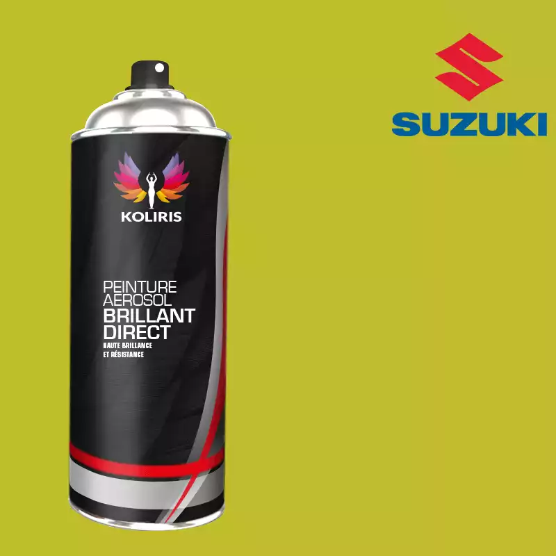 Bombe de peinture voiture 1K brillant Suzuki 400ml