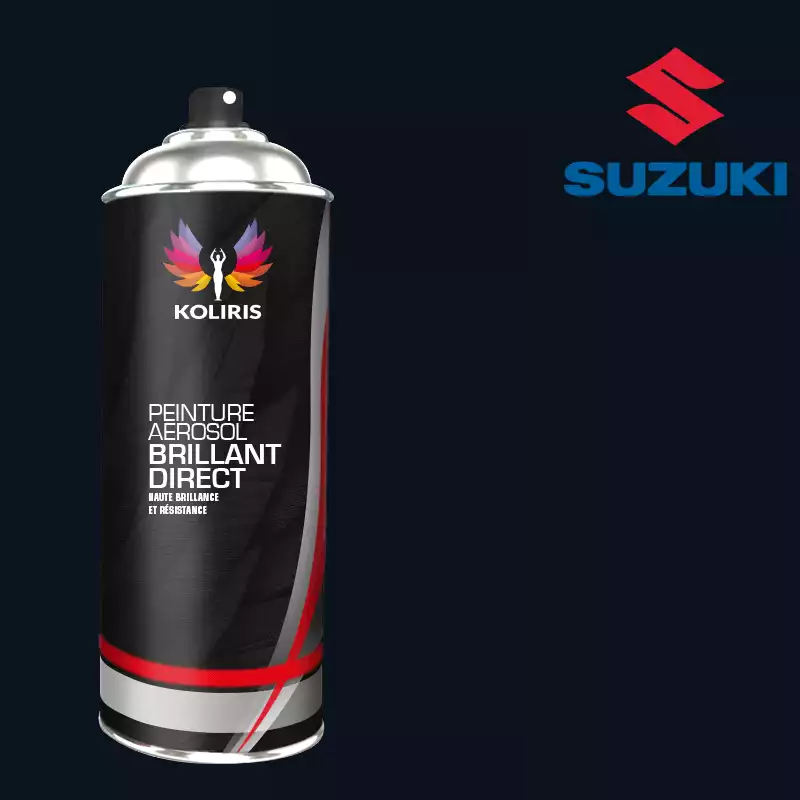 Bombe de peinture voiture 1K brillant Suzuki 400ml