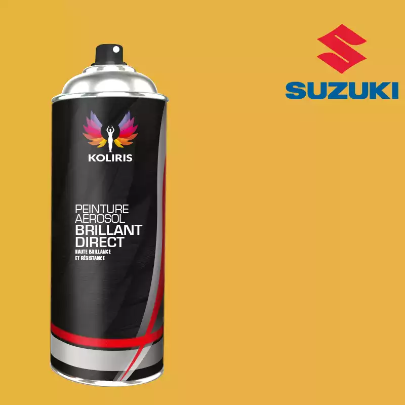 Bombe de peinture voiture 1K brillant Suzuki 400ml