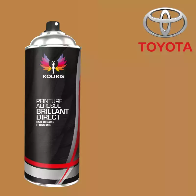 Bombe de peinture voiture 1K brillant Toyota 400ml