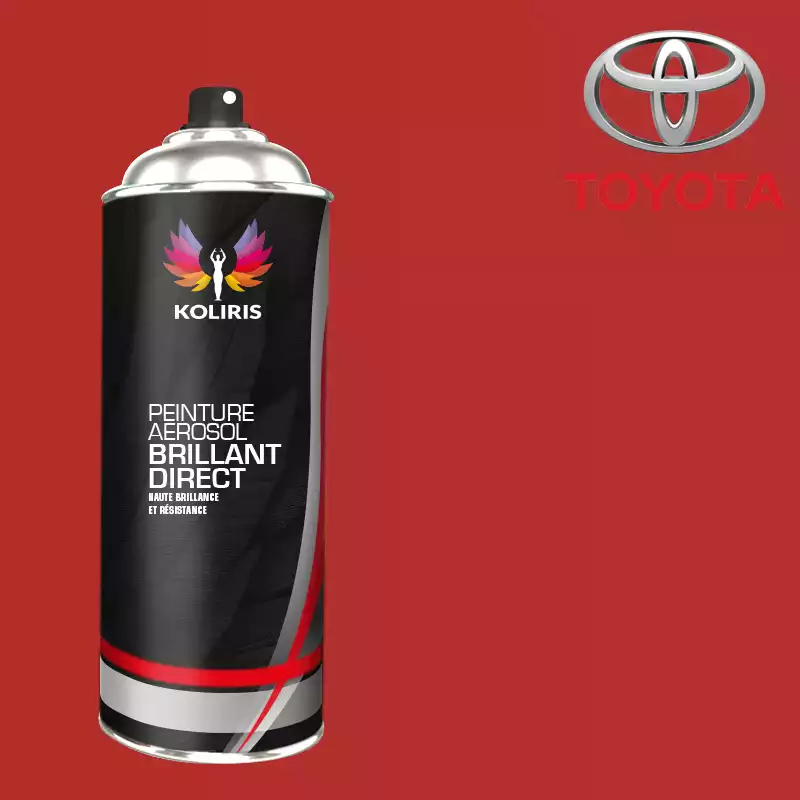 Bombe de peinture voiture 1K brillant Toyota 400ml