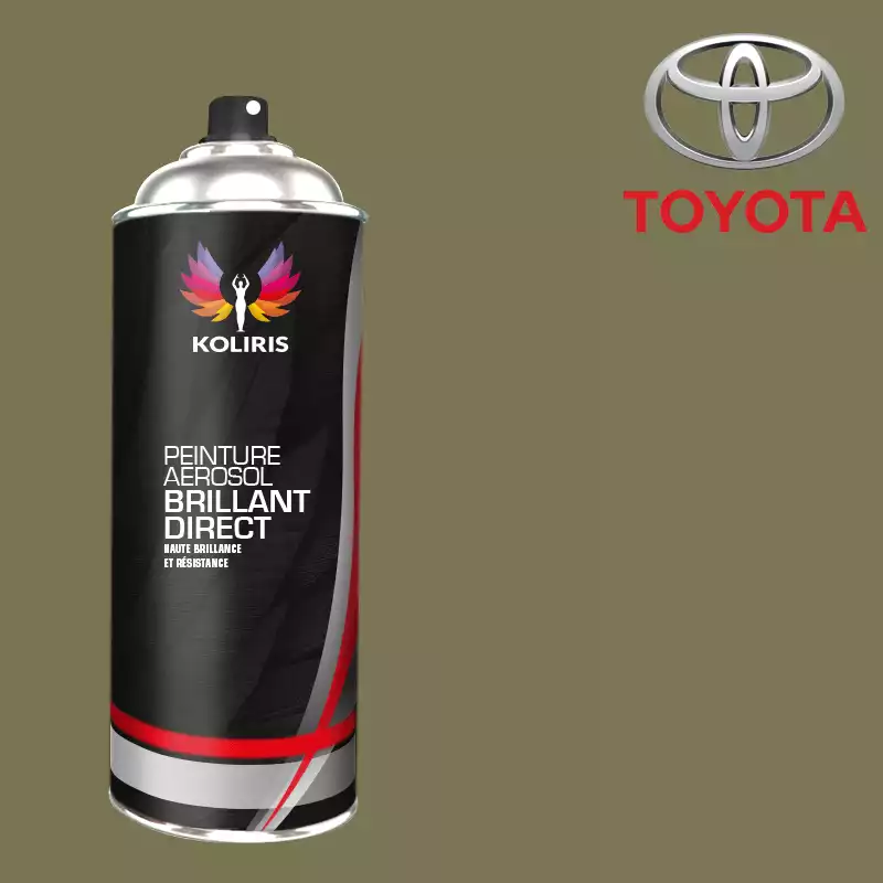 Bombe de peinture voiture 1K brillant Toyota 400ml