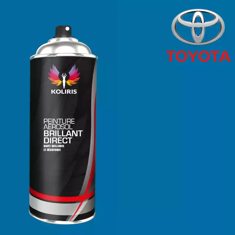 Bombe de peinture voiture 1K brillant Toyota 400ml