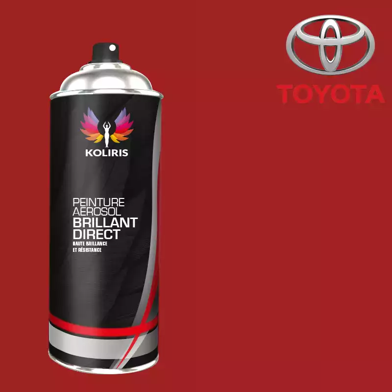 Bombe de peinture voiture 1K brillant Toyota 400ml