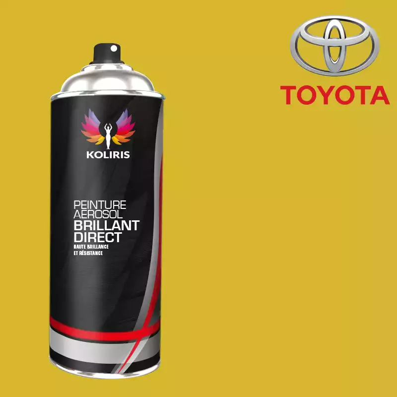 Bombe de peinture voiture 1K brillant Toyota 400ml