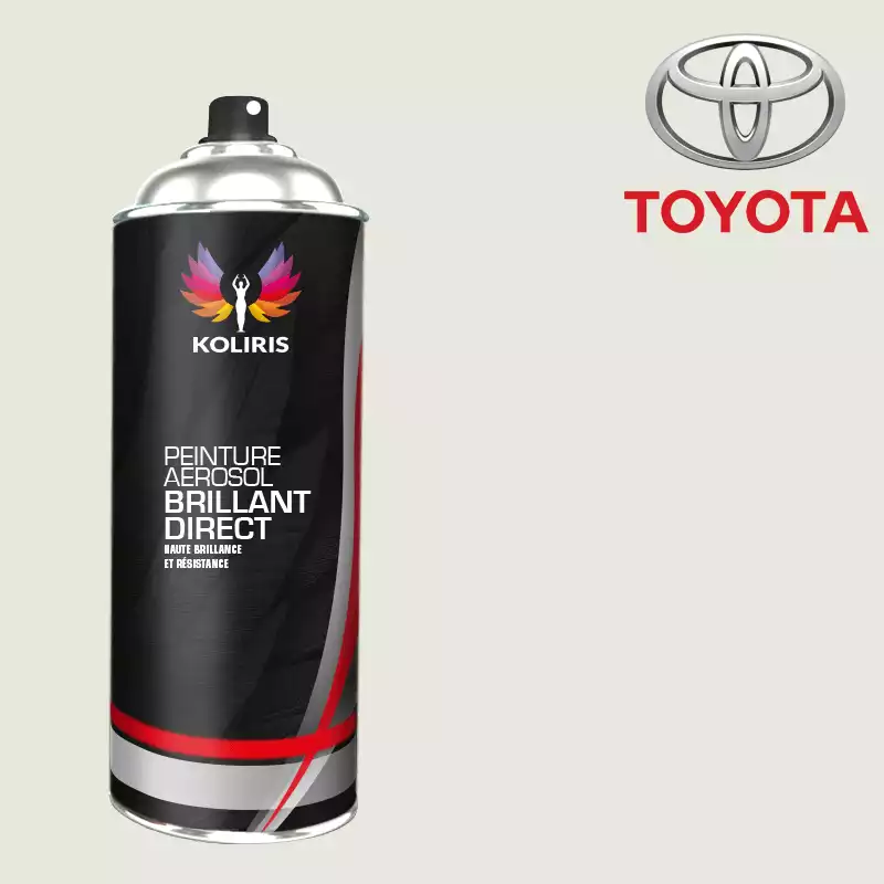 Bombe de peinture voiture 1K brillant Toyota 400ml