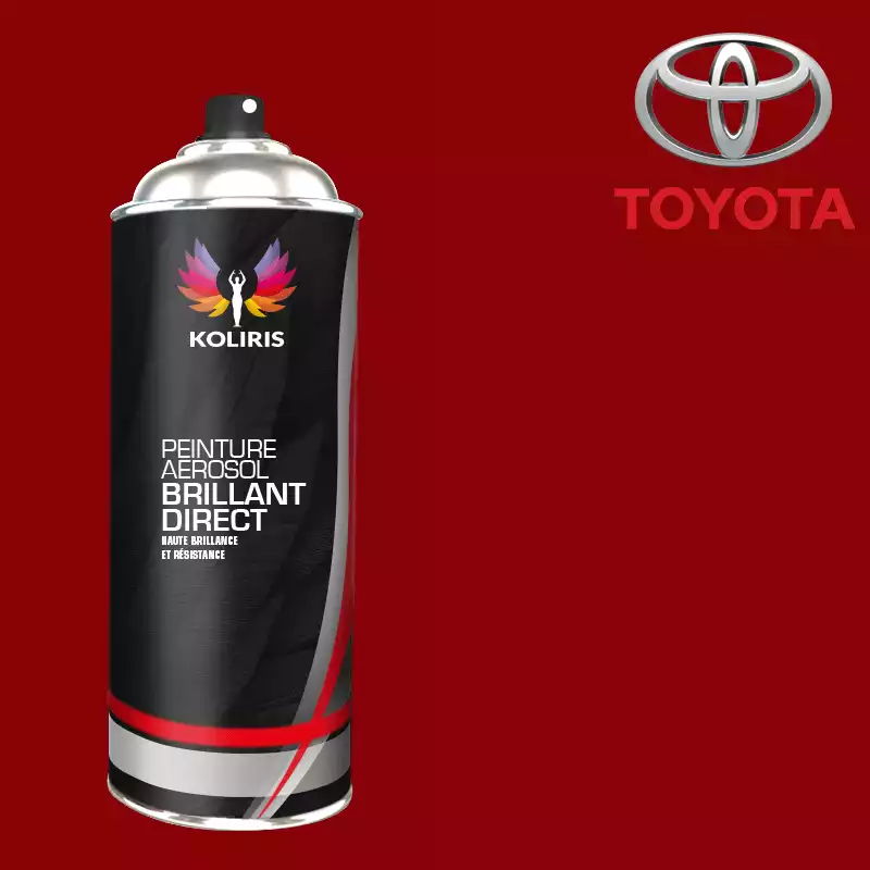 Bombe de peinture voiture 1K brillant Toyota 400ml