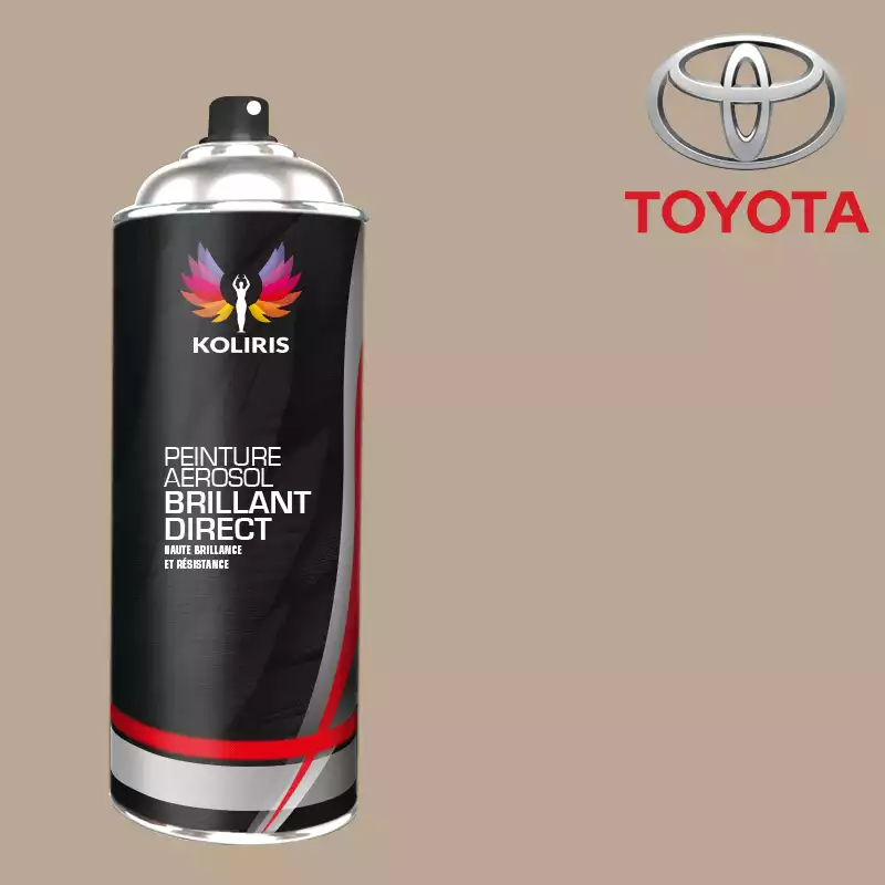 Bombe de peinture voiture 1K brillant Toyota 400ml