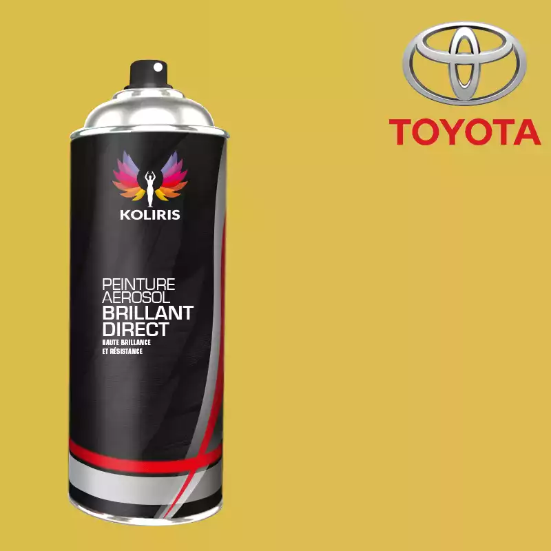 Bombe de peinture voiture 1K brillant Toyota 400ml