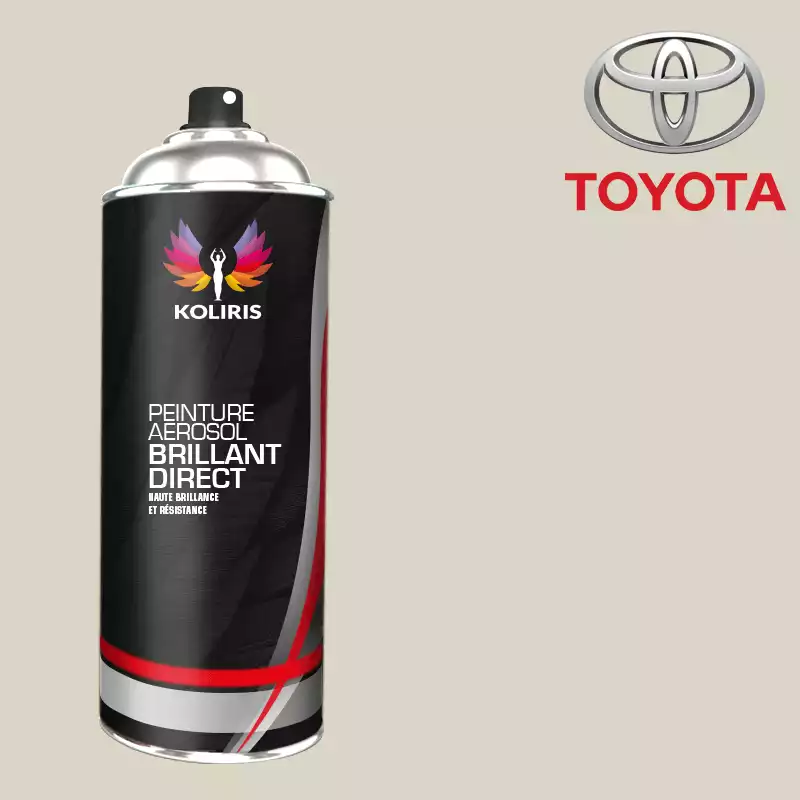 Bombe de peinture voiture 1K brillant Toyota 400ml