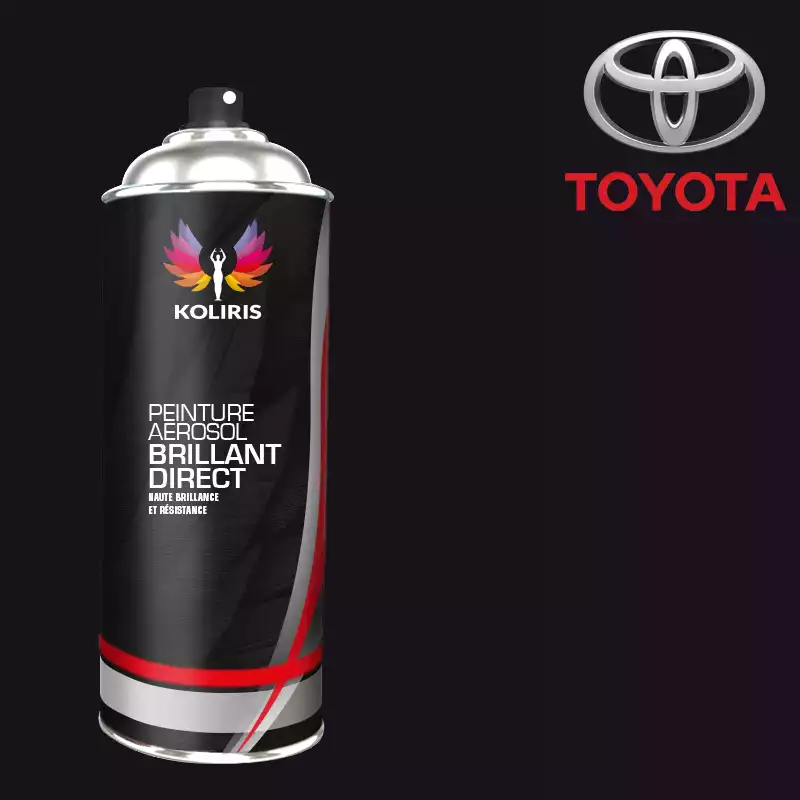 Bombe de peinture voiture 1K brillant Toyota 400ml