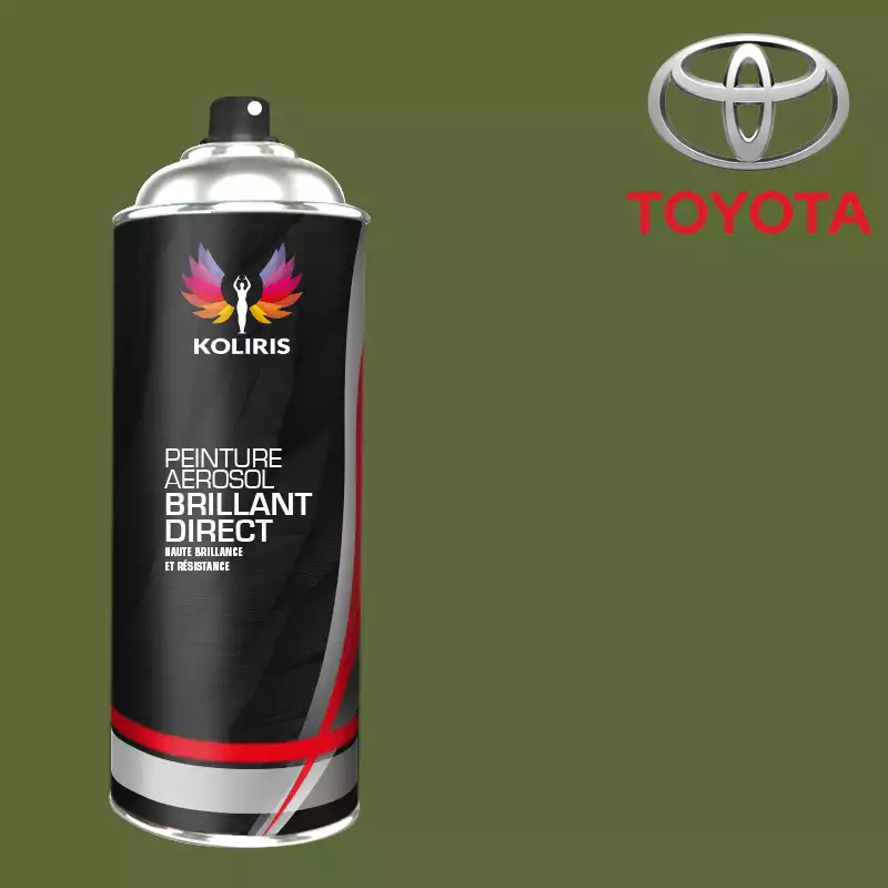 Bombe de peinture voiture 1K brillant Toyota 400ml