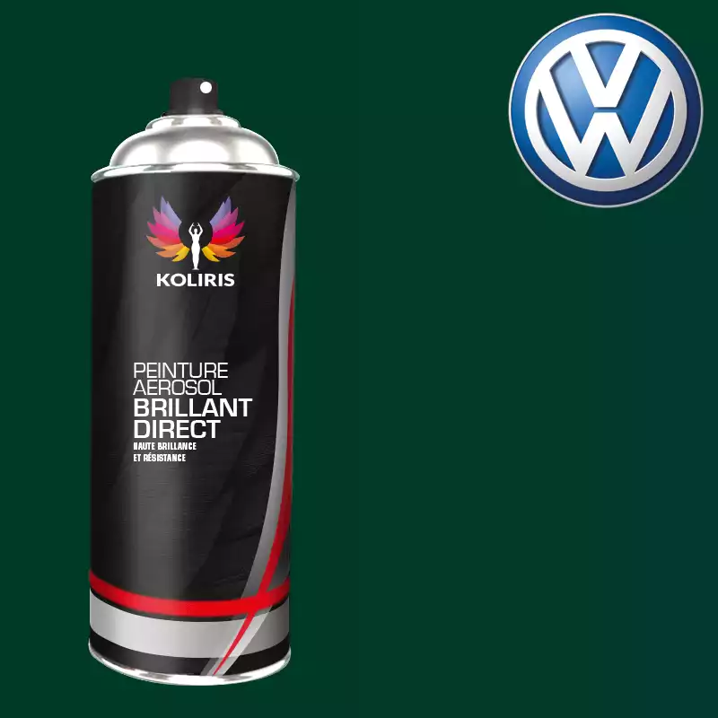 Bombe de peinture voiture 1K brillant Volkswagen 400ml