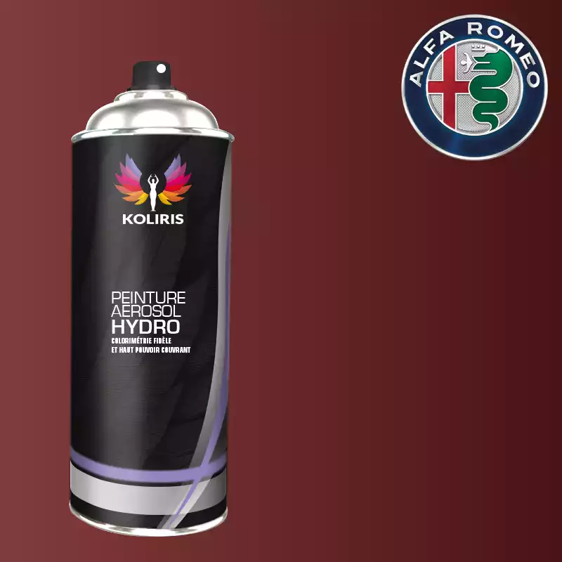 Bombe de peinture voiture hydro Alfa Romeo 400ml