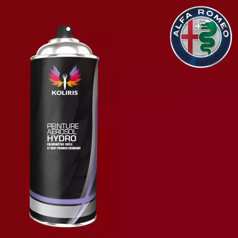 Bombe de peinture voiture hydro Alfa Romeo 400ml