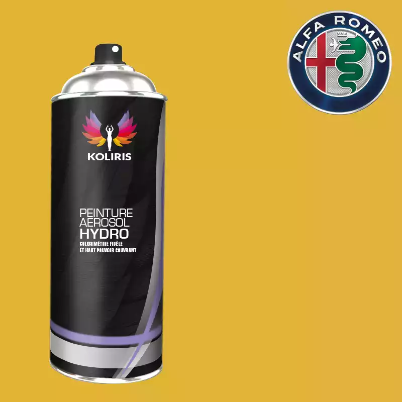 Bombe de peinture voiture hydro Alfa Romeo 400ml