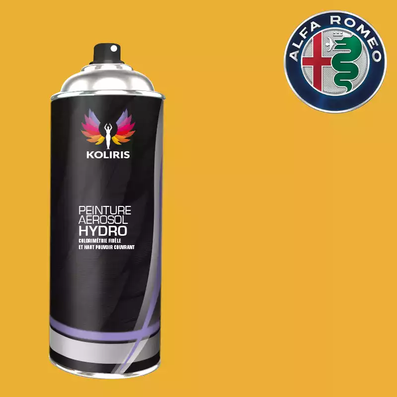 Bombe de peinture voiture hydro Alfa Romeo 400ml