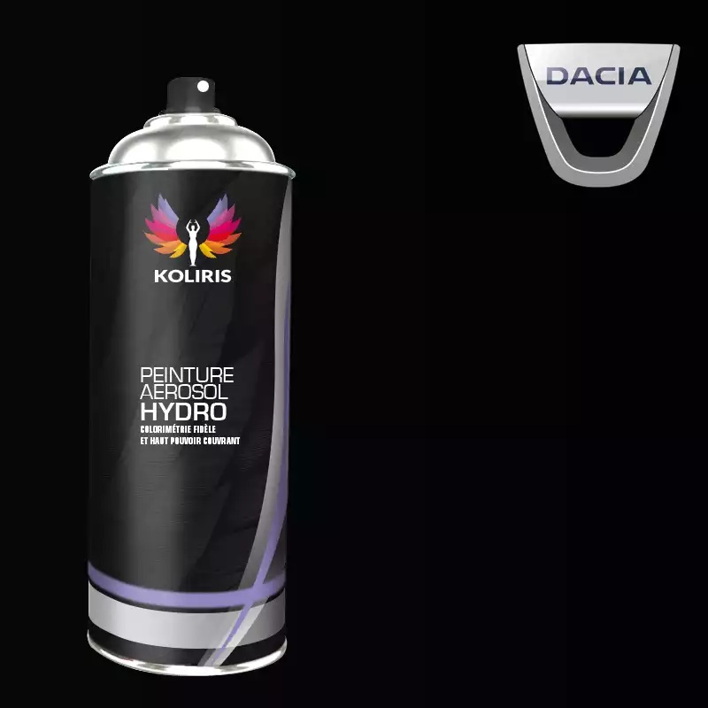 Bombe de peinture voiture hydro Dacia 400ml