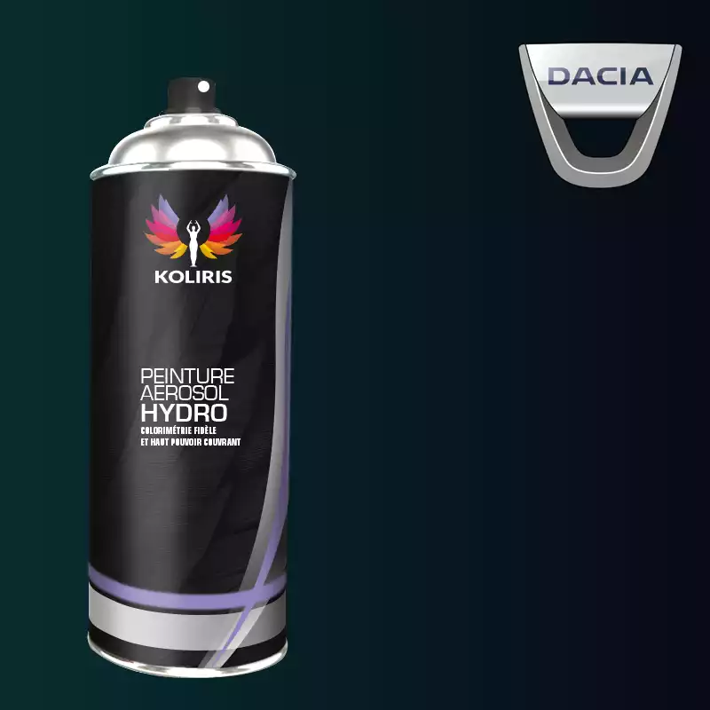 Bombe de peinture voiture hydro Dacia 400ml