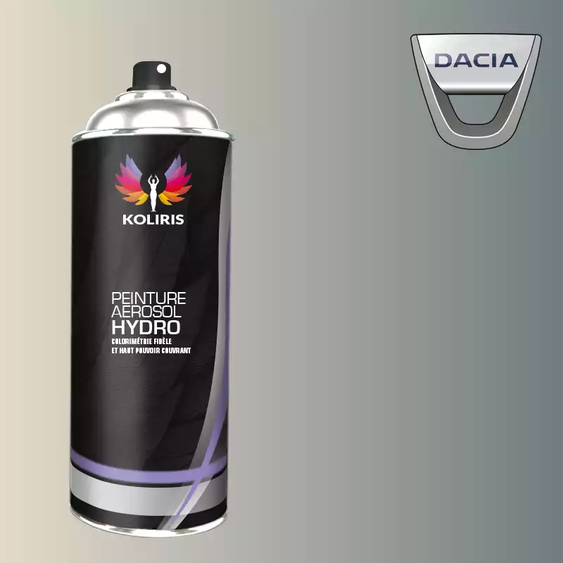 Bombe de peinture voiture hydro Dacia 400ml