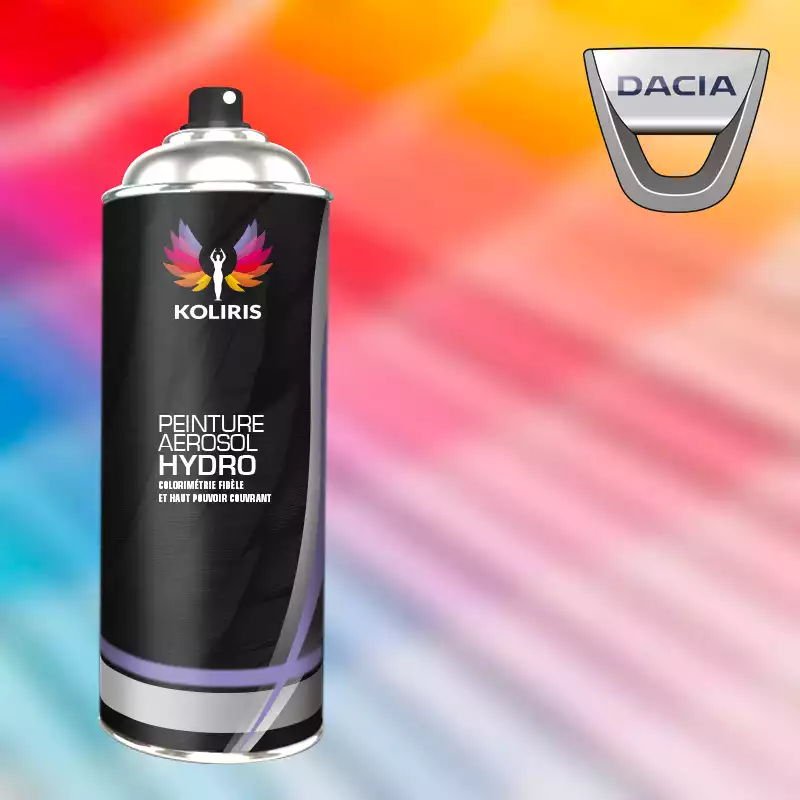 Bombe de peinture voiture hydro Dacia 400ml