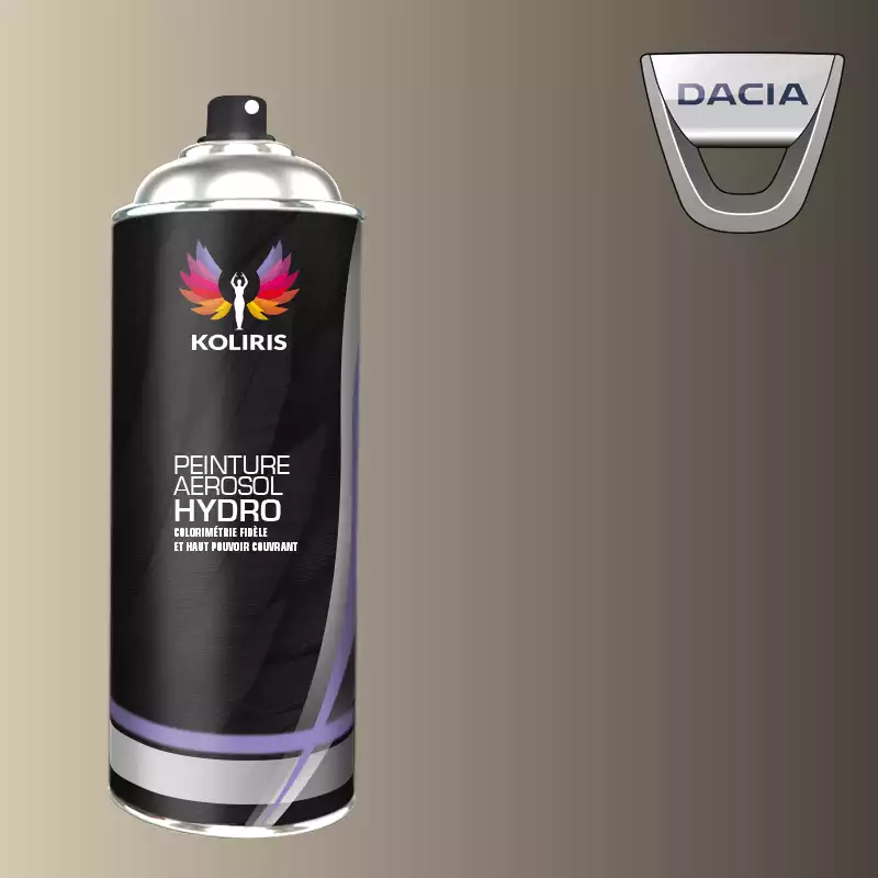 Bombe de peinture voiture hydro Dacia 400ml