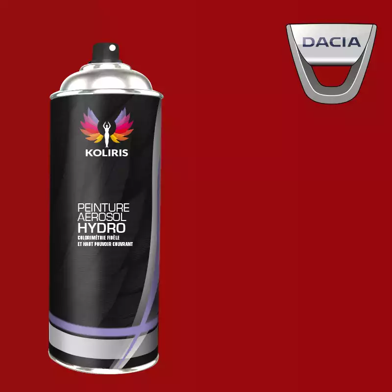 Bombe de peinture voiture hydro Dacia 400ml