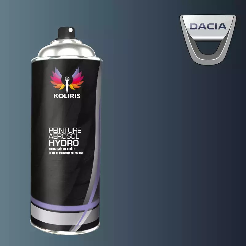 Bombe de peinture voiture hydro Dacia 400ml