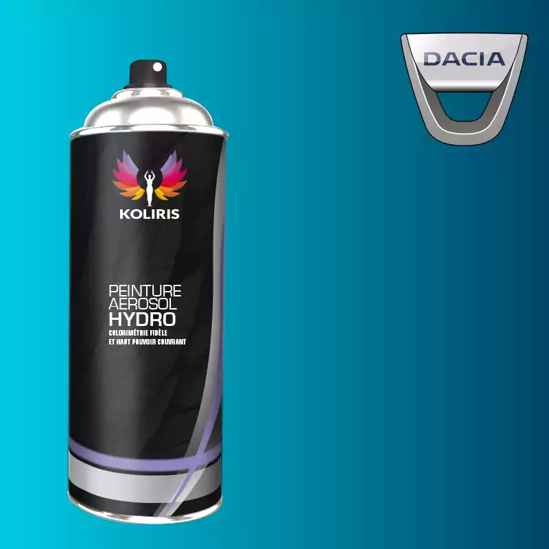 Bombe de peinture voiture hydro Dacia 400ml