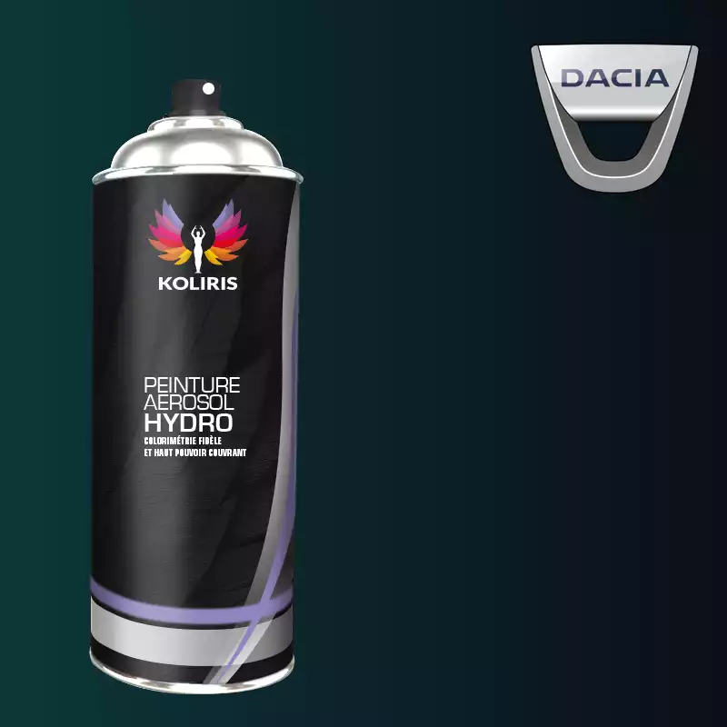 Bombe de peinture voiture hydro Dacia 400ml