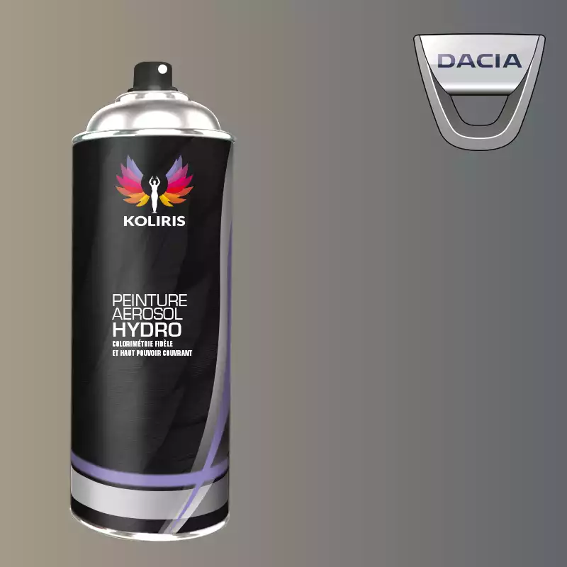 Bombe de peinture voiture hydro Dacia 400ml