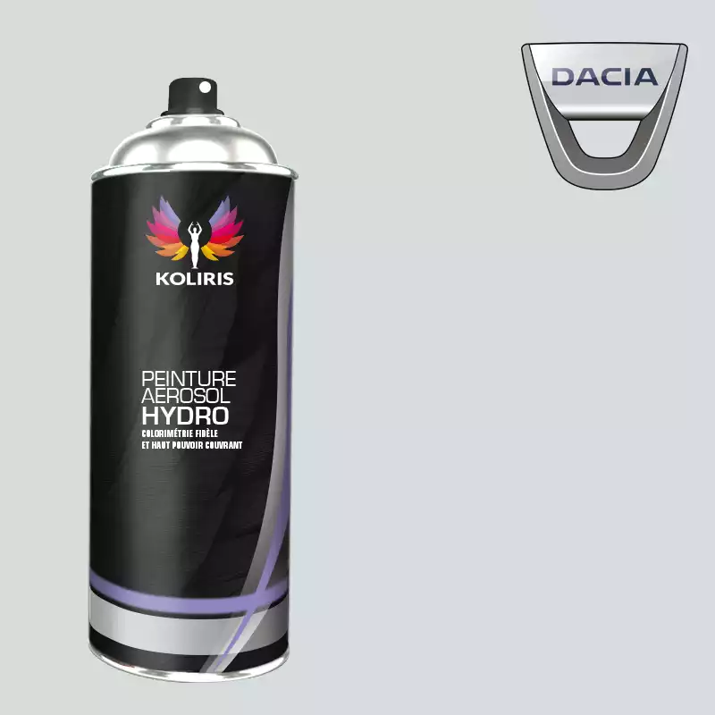 Bombe de peinture voiture hydro Dacia 400ml