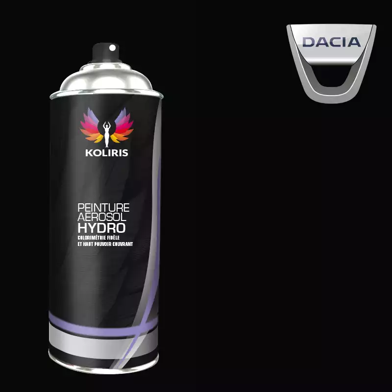 Bombe de peinture voiture hydro Dacia 400ml