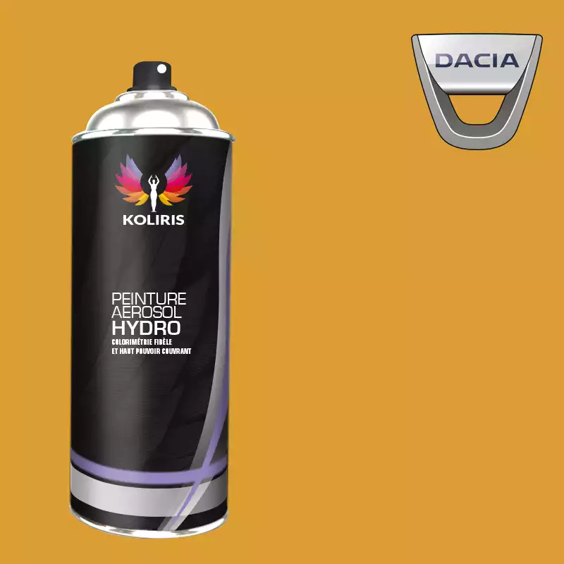 Bombe de peinture voiture hydro Dacia 400ml