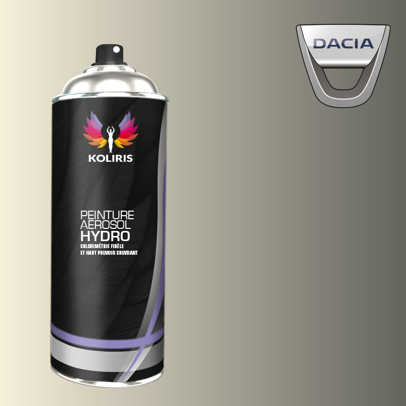 Bombe de peinture voiture hydro Dacia 400ml