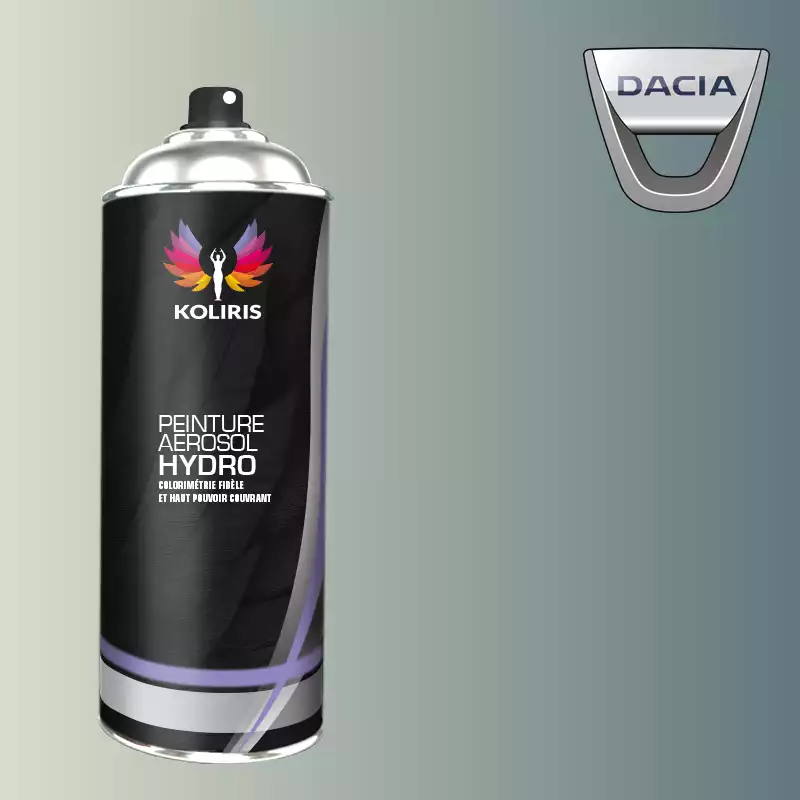 Bombe de peinture voiture hydro Dacia 400ml