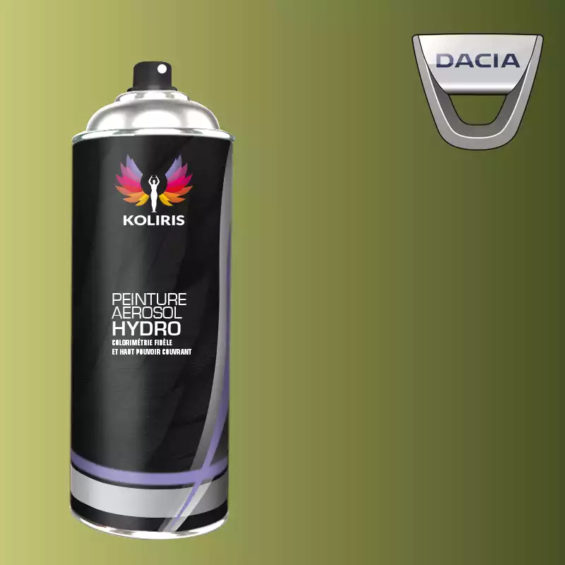 Bombe de peinture voiture hydro Dacia 400ml