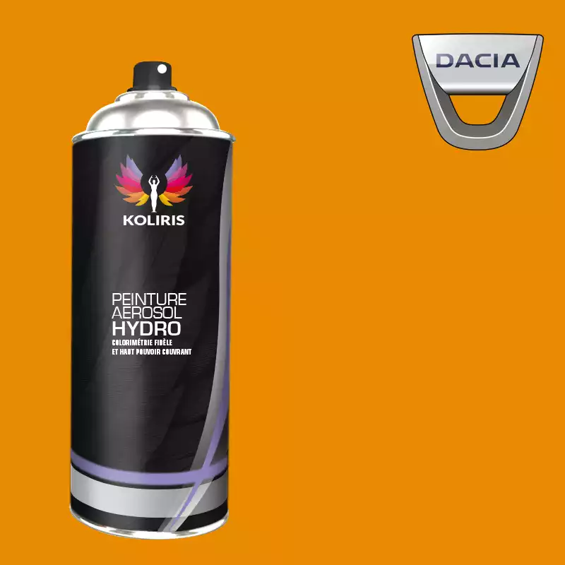 Bombe de peinture voiture hydro Dacia 400ml