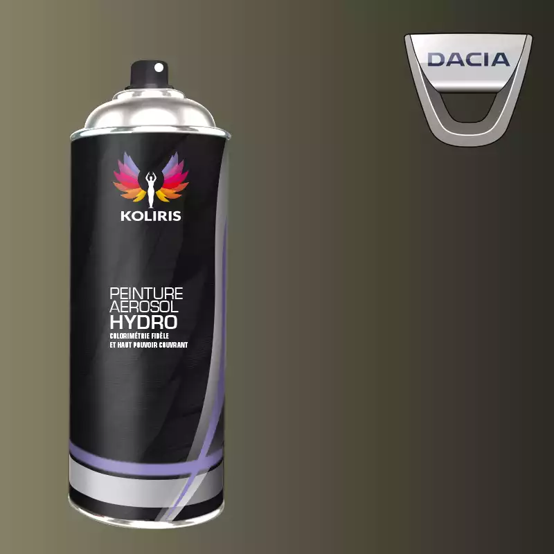 Bombe de peinture voiture hydro Dacia 400ml