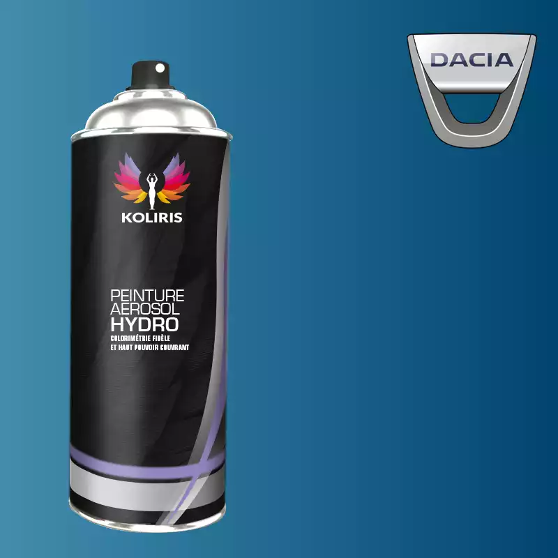 Bombe de peinture voiture hydro Dacia 400ml